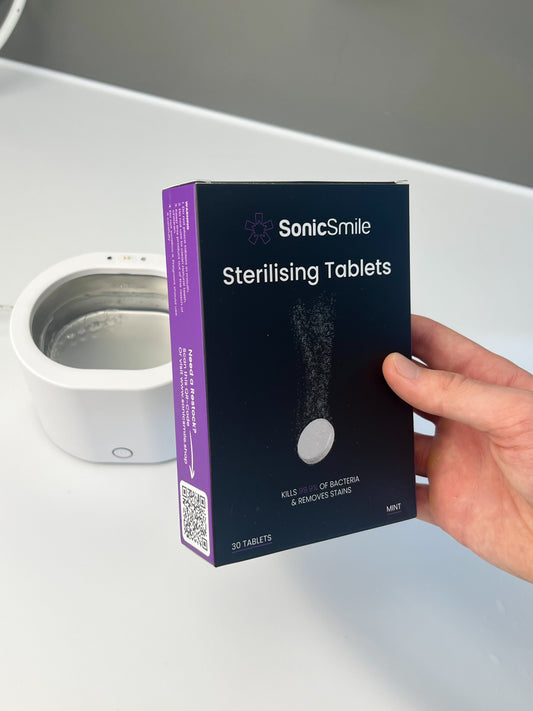 SonicSmile Sterilising Tablets für Aligner und Zahnschienen