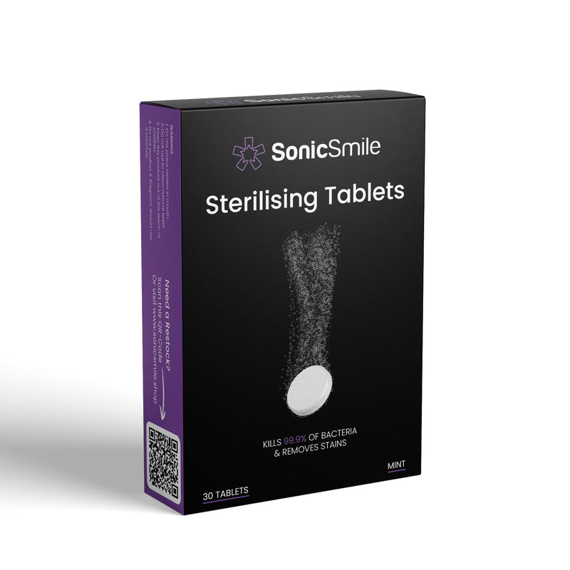 sonicsmile sterilisig tablets for retainer, aligner